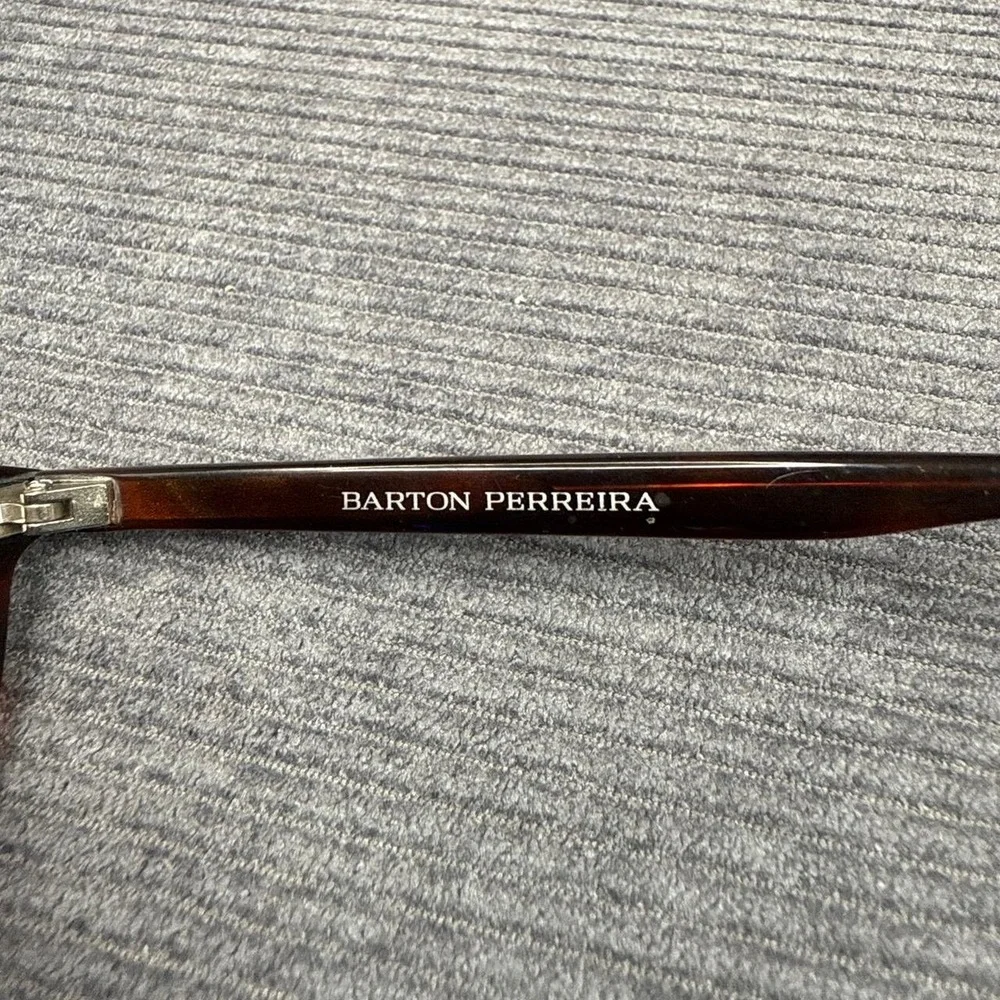 Barton Perreira Hettie TER Tortoise Red‎ Cat Eye Eyeglass Frames 49-17-145 Y2k